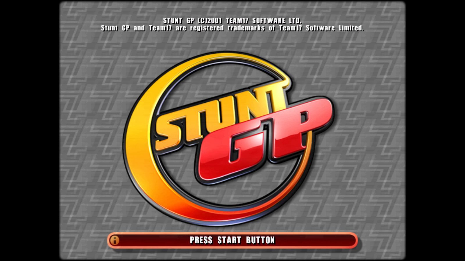 Stunt GP Title Screen